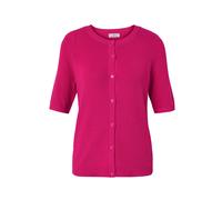 Tchibo - Feinstrick-Cardigan mit Leinen - Damen - Gr. S - pink