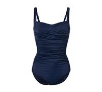 Tchibo - Figurformender Badeanzug - Damen - Gr. 38 - blau