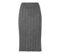 Tchibo - Gerippter Strickrock - Damen - Gr. S - grau