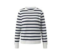 Tchibo - Gestreifter Feinstrickpullover - Damen - Gr. XL - dunkelblau/gestreift