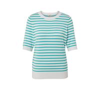 Tchibo - Gestreifter Feinstrickpullover - Damen - Gr. XL - weiß/gestreift