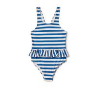 Tchibo - Kinder-Badeanzug - Gr. 122/128 - beige/gestreift