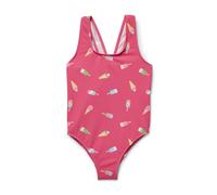 Tchibo - Kinder-Badeanzug - Mädchen - Gr. 110/116 - pink/print