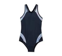 Tchibo - Kinder-Badeanzug - Mädchen - Gr. 122/128 - dunkelblau