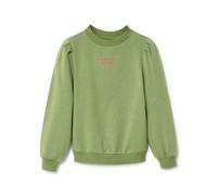 Tchibo - Kinder-Cropped-Sweatshirt - Mädchen - Gr. 134/140 - grün