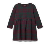 Tchibo - Kinder-Jacquardkleid - Baby - Gr. 86/92 - dunkelgrün/kariert