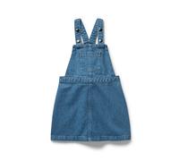 Tchibo - Kinder-Latzkleid - Mädchen - Gr. 122/128 - blau