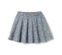 Tchibo - Kinder-Rock mit Hose - Mädchen - Gr. 98/104 - hellblau/geblümt