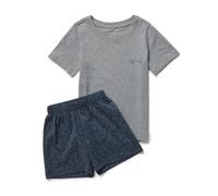 Tchibo - Kinder-Shorty-Pyjama - Jungen - Gr. 98/104 - dunkelblau