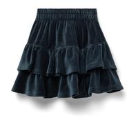 Tchibo - Kinder-Soft-Velvet-Stufenrock - Baby - Gr. 86/92 - dunkelblau