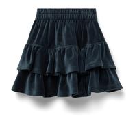 Tchibo - Kinder-Soft-Velvet-Stufenrock - Mädchen - Gr. 98/104 - dunkelblau