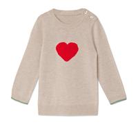 Tchibo - Kinder-Strickpullover mit Wolle - Baby - Gr. 74/80 - beige