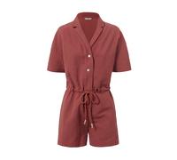 Tchibo - Kurzer Jumpsuit aus Leinenmix - Damen - Gr. 40 - rotbraun