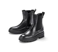 Tchibo - Leder-Boots - Damen - Gr. 37 - schwarz