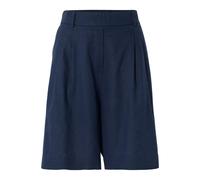 Tchibo - Leinen-Bermuda-Shorts - Damen - Gr. 46 - dunkelblau