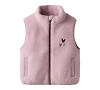 Tchibo - Name IT Kinder-Teddyweste - Mädchen - Gr. 110 - lila