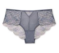 Tchibo - Panty mit Stickerei - Damen - Gr. XL - blau