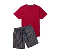 Tchibo - Shorty-Pyjama - Herren - Gr. 4XL - dunkelblau/gestreift