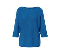 Tchibo - Sommerlicher Strickpullover aus Bändchengarn - Damen - Gr. M - blau
