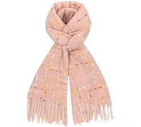 TDCuizent Damen Plaid Schal für Winter | Weicher Kaschmir-Schal mit Fransenbesatz für lässige und elegante Outfits