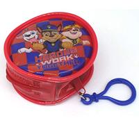 TDL Paw Patrol Geldbörse Portemonnaie - Offiziell Lizensiert - 8 cm - Rund - Zip-Verschluss - Schlüsselanhänger - Coin Purse