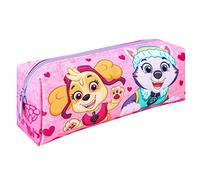 TDL Paw Patrol Skye Perfect Team Federmäppchen mit Reißverschluss für Schule, Kinder Charaktere in Rosa