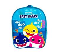 TDL Pinkfong Kinder-Rucksack mit Hai-Motiv, Jungen, Schule, Kindergarten, Reisetasche, 29 cm, multi, One size