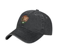 TDTRADD Yellowstone Baseballkappe im Nationalpark, gewaschene Baumwolle, Trucker-Mütze, Vintage-Stil, verstellbar, für Herren und Damen, Schwarz, mehrfarbig, Einheitsgröße