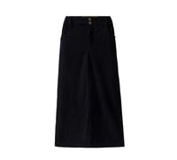 Tdvcpmkk Damen Herbst und Winter Cordrock Gerader Mittellanger Rock, Schwarz , 52