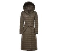 Tdvcpmkk Damen Winter Lange Daunenjacke Warm Slim Windbreaker Kapuzenjacke, armyEN8, 46