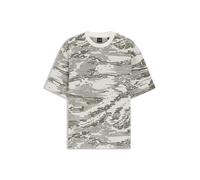 BOSS Herren T-Shirt WILDNATURE, offwhite, Gr. S