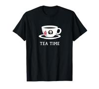 Tea time Queen Elizabeth II UK Memoriam 1926 - 2022 tee cup T-Shirt