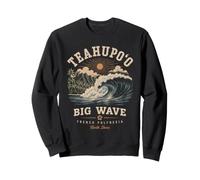 Teahupoo Surfing Big Wave Tahiti Französisch-Polynesien Sweatshirt