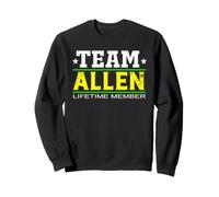 Team Allen Lifetime Member Surname Last Name Tree Reunion Sweatshirt