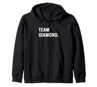 Team Diamond - Name Kapuzenjacke