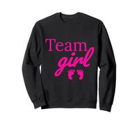 Team Girl Pink Baby Shower Gender Reveal Party Sweatshirt