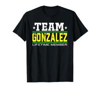 Team Gonzalez Lifetime Member Surname Last Name Tree Reunion Preisgünstiges Grafik-T-Shirt