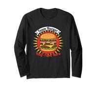 Team Hamburger Halbzeit Hero - LUSTIGES Basketball Spruch Langarmshirt
