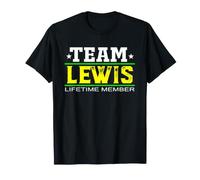 Team Lewis Lifetime Member Surname Last Name Tree Reunion T-Shirt