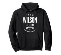 Team Wilson Lifetime Member Lustiger Name Wilson Pullover Hoodie