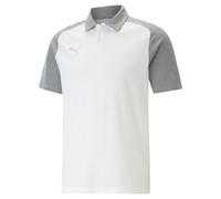 PUMA teamCUP Casuals Poloshirt Herren 04 - PUMA white XXL