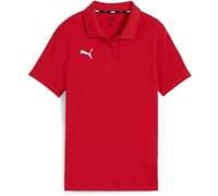 PUMA Poloshirt teamGOAL Casuals Damen - PUMA red/PUMA white - Größe S