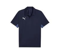 Puma teamLIGA26 Sideline Polo puma navy-puma white-blue horizon (06) S