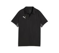 Puma teamLIGA26 Sideline Polo Jr puma black-puma white-flat dark gray (03) 176