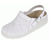 Tec-Pro-Tammo Clogs weiß Weichbettung Wechselfußbett Mittel - Berkemann 6.0 UK/39 1/2 EU