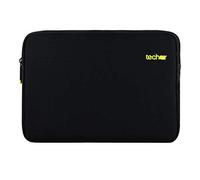 Tech air TANZ0306V3 15,6 Zoll Sleeve Case Schwarz/Grau Notebooktasche - Laptoptaschen (39,6 cm (15,6 Zoll), Sleeve Case, Schwarz, Grau, Neopren, Monoton, Kratzfest