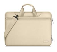Tech-Protect Pocket Laptoptasche 15-16 Zoll mit Schultergurt und 360° Schutz - Beige