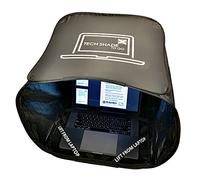 TECH SHADE TO GO Tragbarer Laptop-Sonnenschutz, Sichtschutz, Laptop-Schattenspender für Arbeiten im Freien, Laptop-Schatten, Laptop-Sonnenblende, Laptop-Haube Blendung von außen