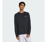 TECH TREFOIL ESSENTIALS POLY TOP, LANGÄRMELIG Black 2XL