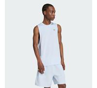 TECH TREFOIL ESSENTIALS POLYESTER-TANKTOP Crystal Sky M